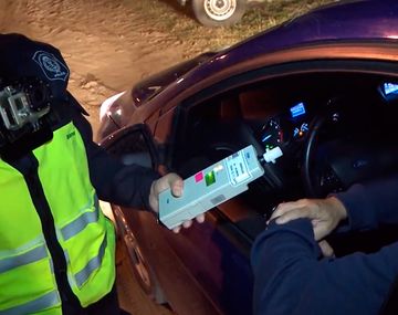 Enojo e insultos en los controles de alcoholemia en Pinamar