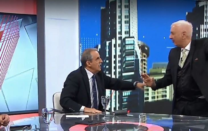 Pelea entre Guillermo Moreno y Eduardo Feinmann