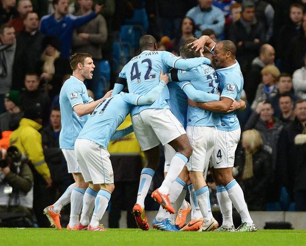 El Manchester City le ganó al Crystal Palace y sueña con la Premier