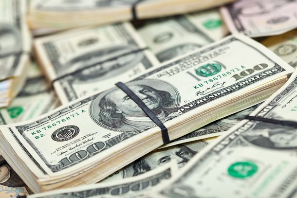 Cotización del dólar en el inicio de este viernes.