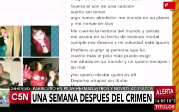 La misteriosa canción que complica a la acusada del parricidio de Pilar