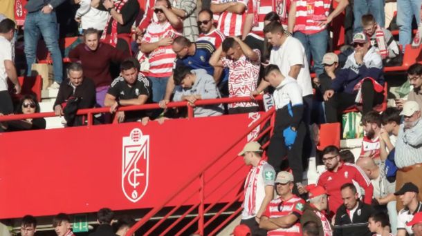 Tragedia en España: un hincha del Granada murió en pleno partido