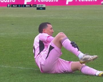 Me rompí: Marchesín se lesionó gambeteando y encendió alarmas en Boca