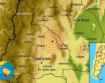 Fuerte sismo sacudió a San Juan: se sintió en San Luis