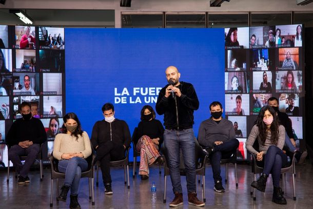 Seamos Libres se integró al Movimiento Evita con un mensaje de Alberto Fernández