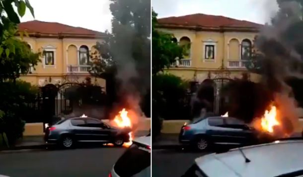 Zaffaroni denunció el incendio de dos autos frente a su domicilio
