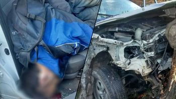 un delincuente robo un patrullero, choco y murio un delincuente robo un patrullero, choco y murio