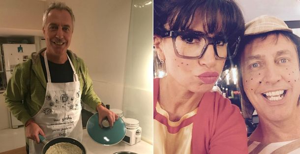 Desopilante saludo de Flor Peña a Marley por su paternidad.