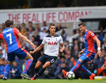 ¡Qué viva el fútbol! Mirá el exquisito caño de Lamela