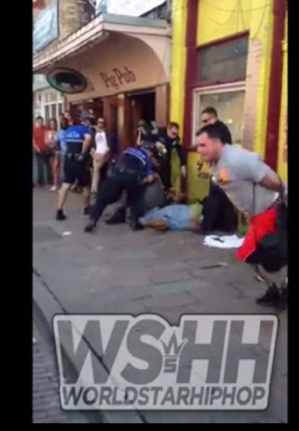 A pesar de estar esposado, un hombre logró escapar de la policía: mirá el video