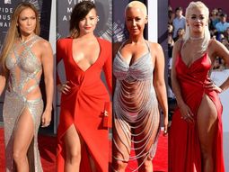 Mirá los looks más atrevidos y sexys en la glamorosa alfombra roja de los MTV Awards
