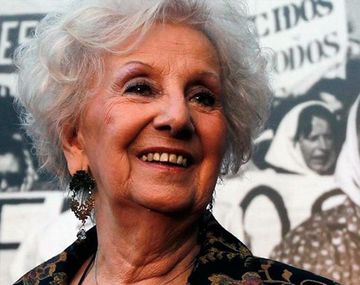 Estela de Carlotto calificó a Milei como personaje siniestro
