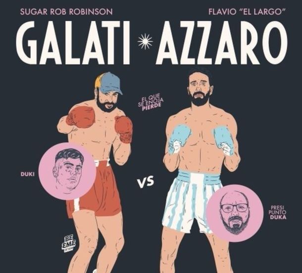 Confirman pelea en ring entre Flavio Azzaro y un youtuber: todos los detalles