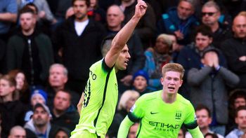 con tres goles del kun agüero, el manchester city goleo al chelsea con tres goles del kun agüero, el manchester city goleo al chelsea