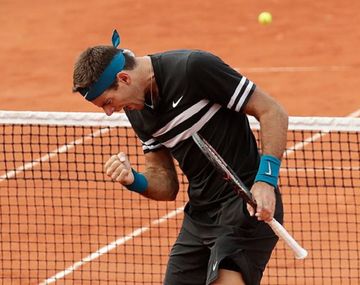 Del Potro en Roland Garrós - Crédito:&nbsp;@ESPNtenis