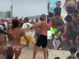 VIDEO: Batalla campal en una playa de Bélgica por turistas que incumplían las normas sanitarias