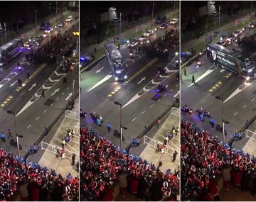 Así fue el ingreso de River a su estadio para enfrentar a Boca