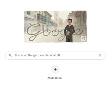Google le dedicó su doodle al escritor peruano Julio Ramón Ribeyro.