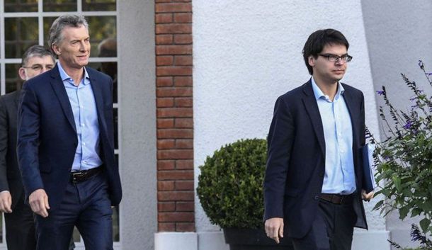 Mauricio Macri y Darío Nieto