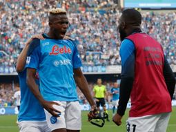 Napoli festejó el título con su público: Gio Simeone sumó minutos