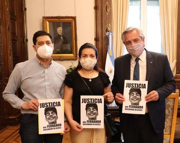 Alberto recibió a los padres de Fernando Báez Sosa a casi un año de su asesinato