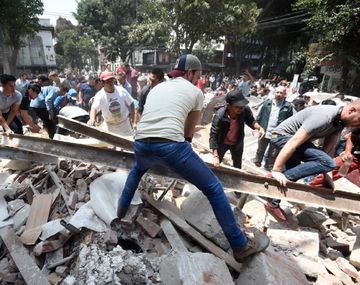 Así quedó la capital azteca: edificios y colegios derrumbados