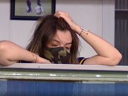 Dalma rompió en llanto con el primer gol de Boca tras la muerte de Diego Maradona