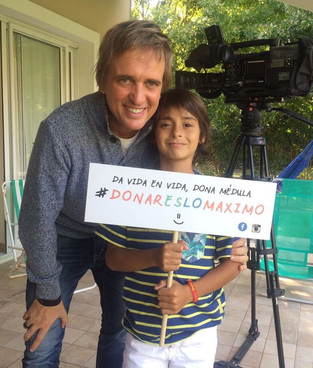 La conmovedora lucha de Máximo, quien necesita un trasplante de médula ósea