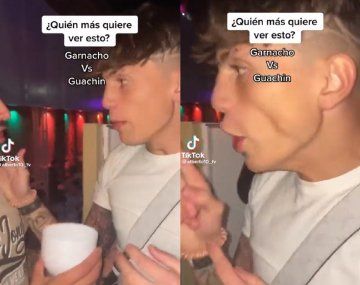 Furor por el video de Alejandro Garnacho con un hincha argentino en un boliche