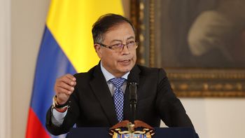 Gustavo Petro mostró su preocupación por la crisis del agua en Uruguay. Gustavo Petro mostró su preocupación por la crisis del agua en Uruguay.