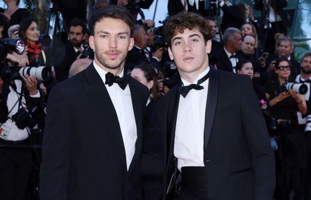 Franco Colapinto, presente en el Festival de Cannes junto a Pierre Gasly y Esteban Ocon