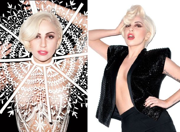 Lady Gaga, al natural para la tapa de una revista de moda