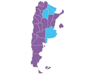 Así quedó el mapa político: una marea violeta inundó Argentina