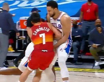 VIDEO: El tremendo choque entre Facundo Campazzo y una estrella de la NBA