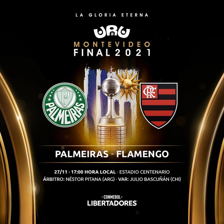 El misionero Nestor Pitana dirigirá la final de la Copa Libertadores entre Palmeiras y Flamengo 3 2024