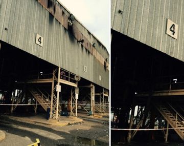 Violenta protesta en una planta cerealera 