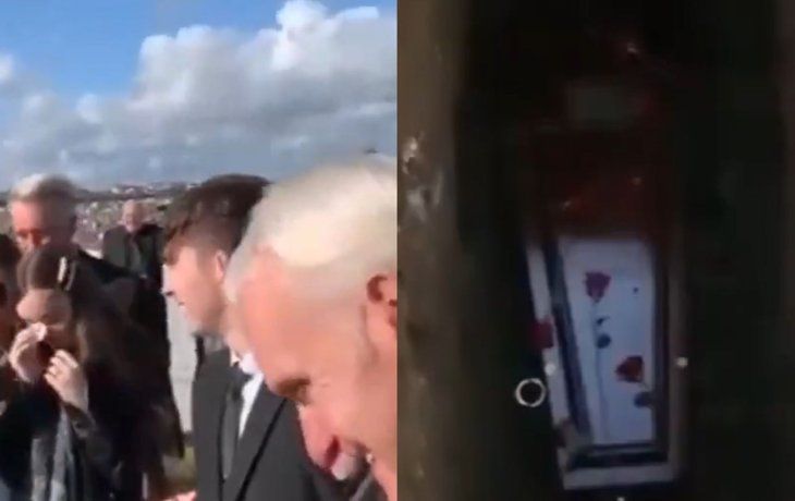 Hizo reír a toda su familia en su propio entierro con un audio grabado en vida: ¡Acá abajo hay olor a...!