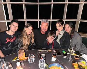 Tinelli festejó su cumpleaños con sus hijos y sin Milett: Si todo no está bien...
