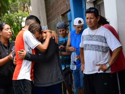 El desconsuelo de los familiares de las víctimas