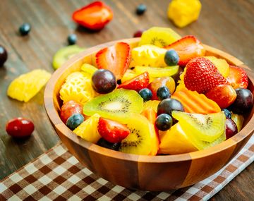 Cómo evitar que se oxide la ensalada de frutas