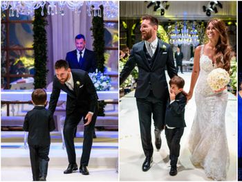 El álbum oficial de la boda de Messi