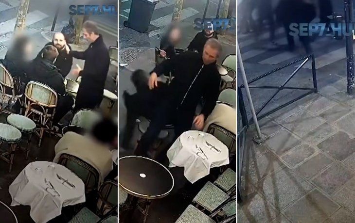 El video del momento previo al asesinato del ex Puma, Federico Aramburú, en París El video del momento previo al asesinato del ex Puma, Federico Aramburú, en París