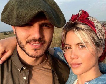 Mauro Icardi y Wanda Nara &nbsp;