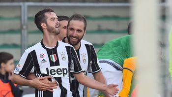 Juventus le ganó al Chievo Verona y se afianzó en la cima de la Serie A. Juventus le ganó al Chievo Verona y se afianzó en la cima de la Serie A.