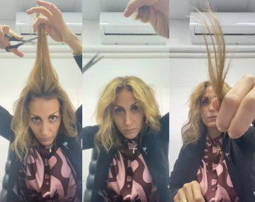 Florencia Arietto se cortó el pelo por las mujeres de Irán y en las redes no la perdonaron