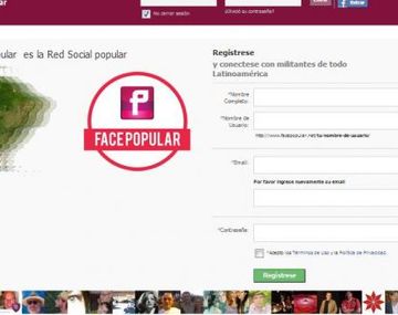 Facepopular: nace una red social Nacional y Popular
