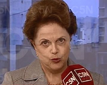 Dilma Rousseff mano a mano con C5N