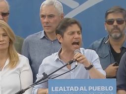 Axel Kicillof pidió terminar con la persecución a Cristina Kirchner: Basta de proscripciones