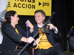 Macri y michetti_Telam