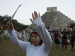 Los descendientes de los mayas estuvieron en Chichén Itzá Los descendientes de los mayas estuvieron en Chichén Itzá